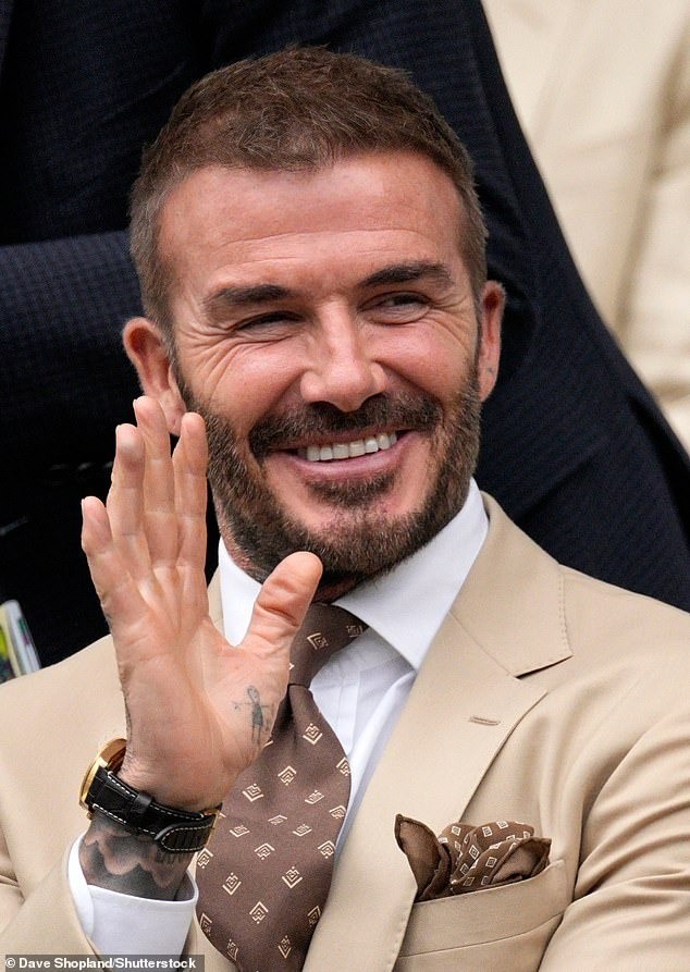 Hình ảnh David Beckham gà gật trên khán đài gây chú ý - Ảnh 3.