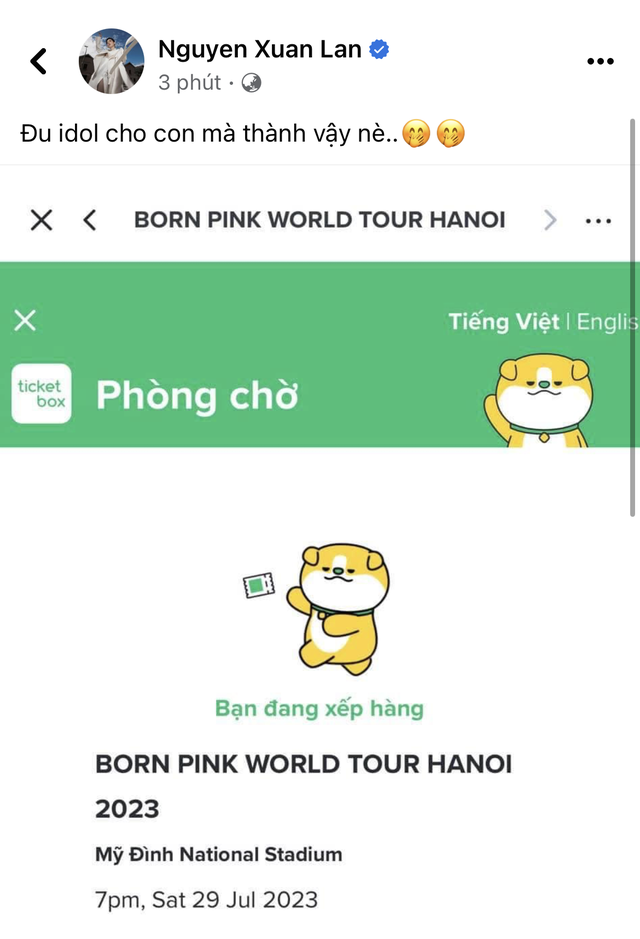 D&agrave;n sao Việt kh&ocirc;ng nằm ngo&agrave;i cuộc đua tranh v&eacute; concert BLACKPINK: Kỳ Duy&ecirc;n - Minh Triệu t&uacute;c trực, Đức Ph&uacute;c canh từng gi&acirc;y - Ảnh 4.