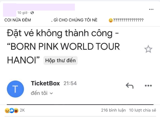 Concert BLACKPINK sau ng&agrave;y đầu mở b&aacute;n: Hỗn loạn &ldquo;pass&rdquo; v&eacute;, người nhận tin &ldquo;sốc&rdquo; nửa đ&ecirc;m - Ảnh 7.