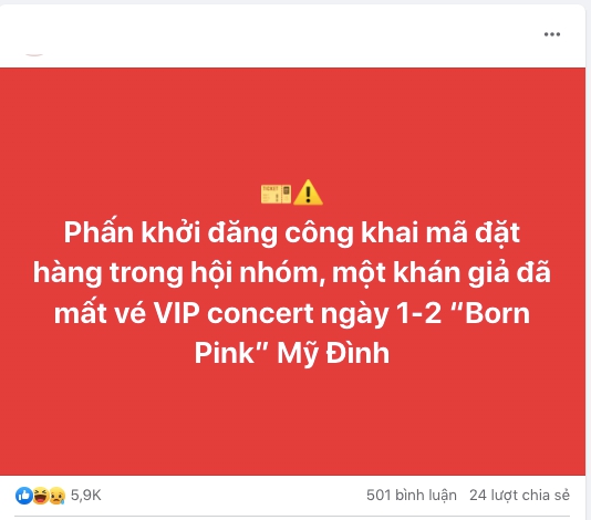 Concert BLACKPINK sau ng&agrave;y đầu mở b&aacute;n: Hỗn loạn &ldquo;pass&rdquo; v&eacute;, người nhận tin &ldquo;sốc&rdquo; nửa đ&ecirc;m - Ảnh 6.