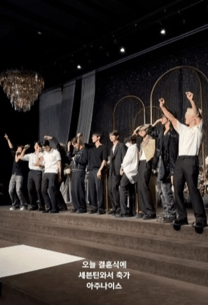 Nh&oacute;m nam biến đ&aacute;m cưới nh&acirc;n vi&ecirc;n th&agrave;nh buổi h&ograve;a nhạc, rủ kh&aacute;ch mời c&ugrave;ng quẩy kết show - Ảnh 3.