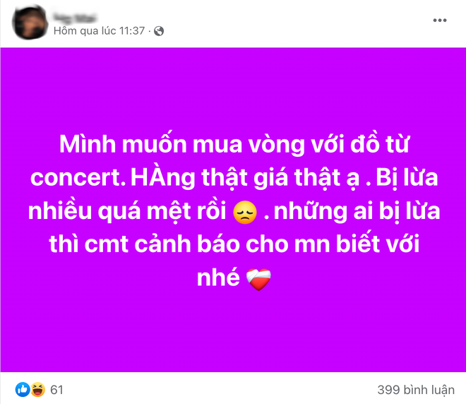 Hậu concert BLACKPINK: Ph&aacute;o giấy được thu mua 10.000 đồng/t&uacute;i, set qu&agrave; VIP rao gi&aacute; 1 - 3 triệu đồng, BLINK chi tiền kh&ocirc;ng tiếc tay - Ảnh 3.
