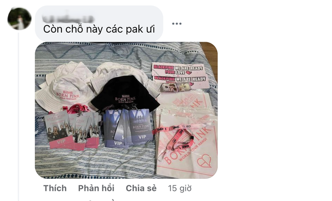 Hậu concert BLACKPINK: Ph&aacute;o giấy được thu mua 10.000 đồng/t&uacute;i, set qu&agrave; VIP rao gi&aacute; 1 - 3 triệu đồng, BLINK chi tiền kh&ocirc;ng tiếc tay - Ảnh 9.