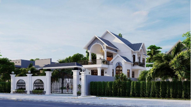 Bí quyết xây biệt thự mini 2 tầng chỉ với 1 tỷ đồng - Ảnh 1.