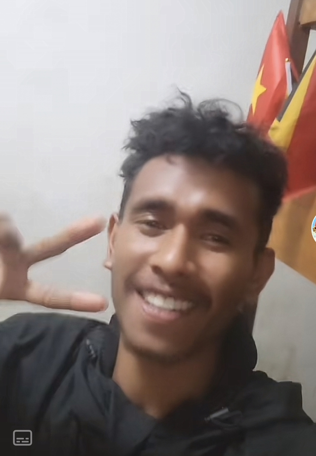 Ấn tượng hình ảnh VĐV Timor Leste để cờ Việt Nam trang trọng trong phòng, mặc áo Việt Nam tập luyện - Ảnh 1.