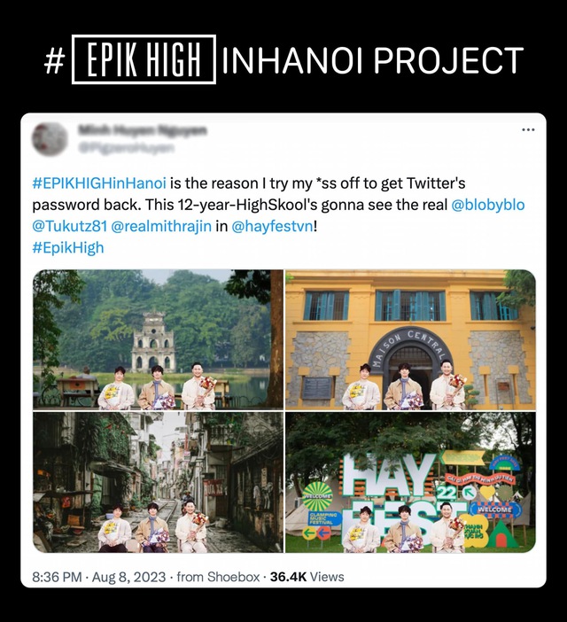 Epik High gửi lời “Xin chào Việt Nam, fan hào hứng yêu cầu loạt hit thanh xuân đầy hoài niệm! - Ảnh 5.