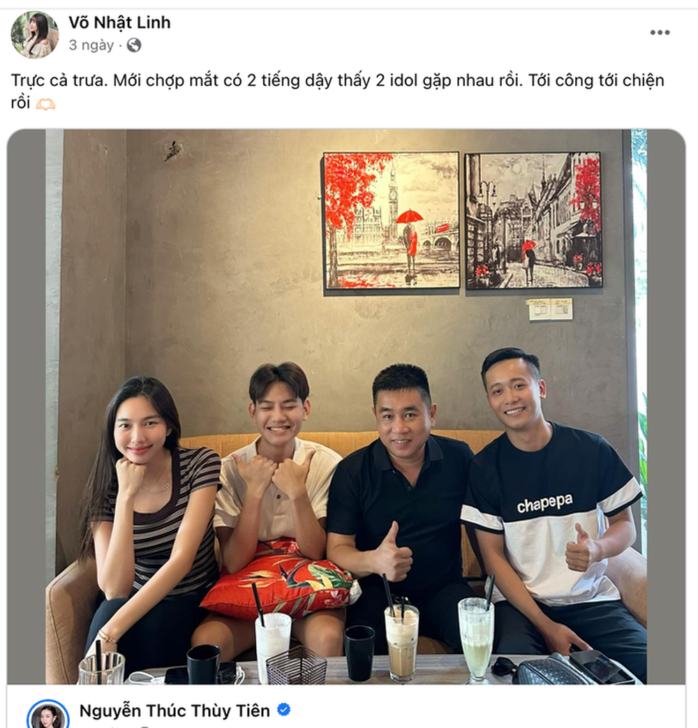 Quá mê Quang Linh Vlogs, vợ Phan Văn Đức bắt chồng nhắn tin cho thần tượng - Ảnh 1.