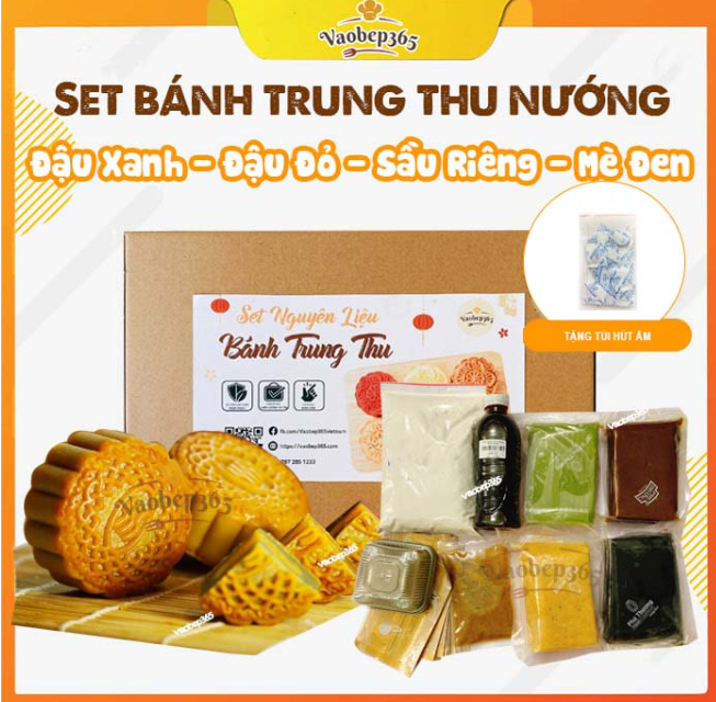 Các set tự làm bánh trung thu giá chỉ từ 99.000 đồng: Loại truyền thống, rau câu lẫn bánh chay đều có đủ - Ảnh 8.