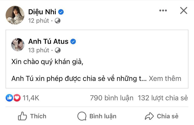 Anh Tú làm rõ nghi vấn trục trặc hôn nhân với Diệu Nhi: Sau đám cưới, cả 2 nhắc nhau bỏ qua mọi tin đồn - Ảnh 3.