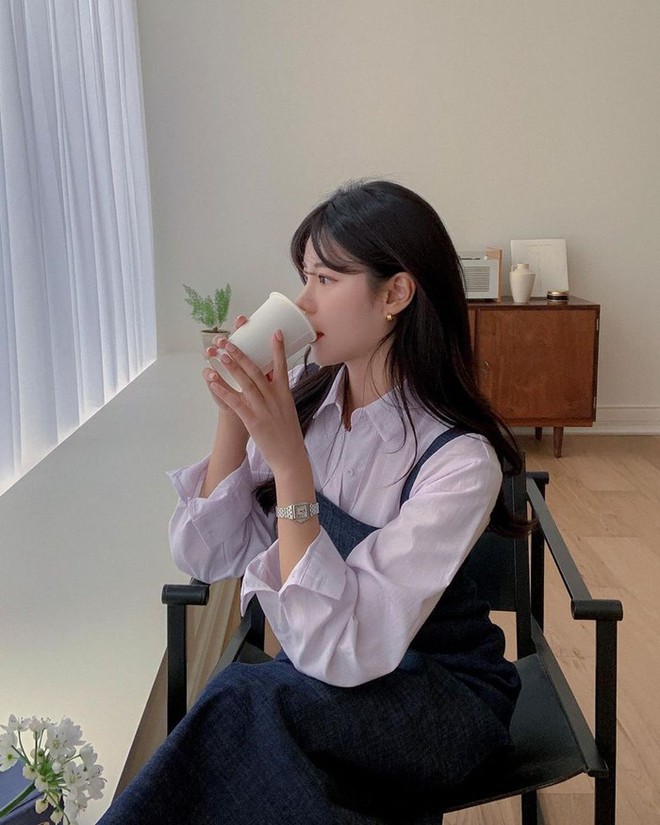 8 c&aacute;ch phối &aacute;o sơ mi dễ ứng dụng nhất cho n&agrave;ng c&ocirc;ng sở diện thu - Ảnh 7.