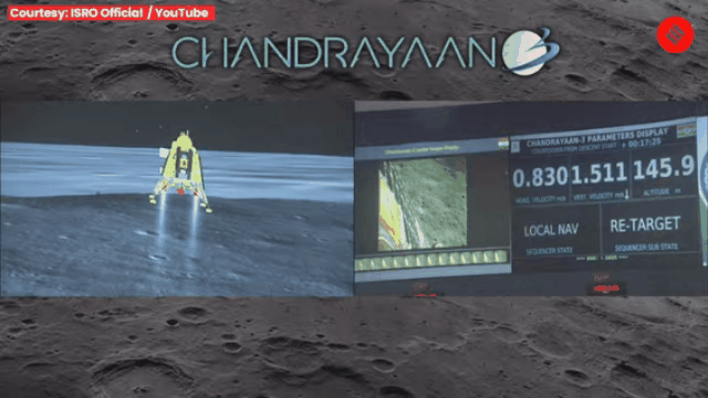 Thời khắc lịch sử, trạm đổ bộ Vikram Ấn Độ đáp xuống Mặt Trăng - Ảnh 6.