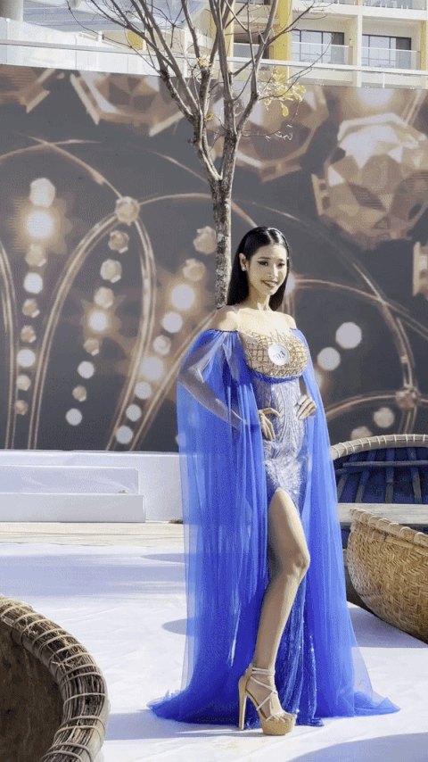 Chung kết Hoa hậu đầy bất ổn: MC công bố nhầm top 15, thí sinh lim dim ngái ngủ vì dậy sớm - Ảnh 6.