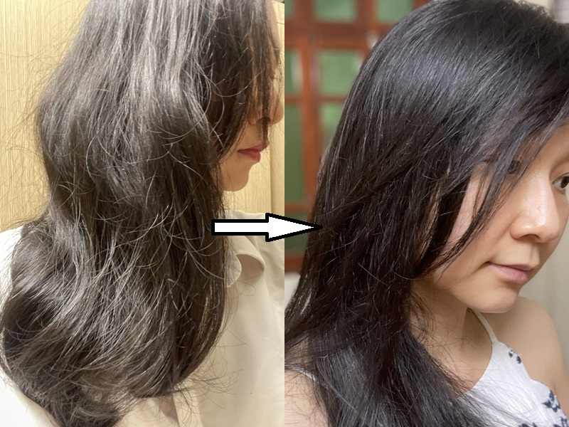 Dùng dầu xả + tinh chất dưỡng tóc chứa argan trong 2 tuần: Mái tóc khô xơ trở nên mềm mượt hơn hẳn - Ảnh 3.