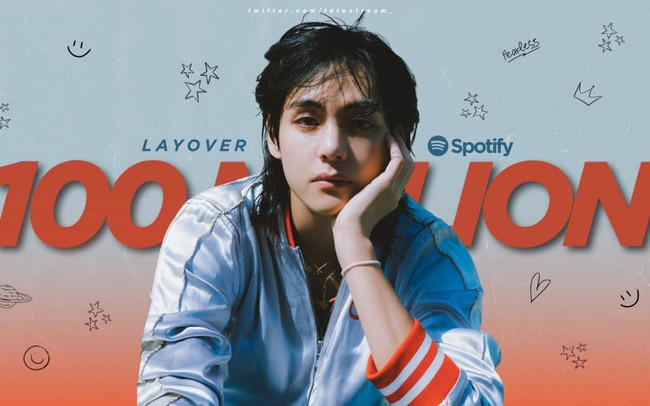 Album solo Layover của V (BTS) đạt thành tựu lớn trên Spotify - Ảnh 1.