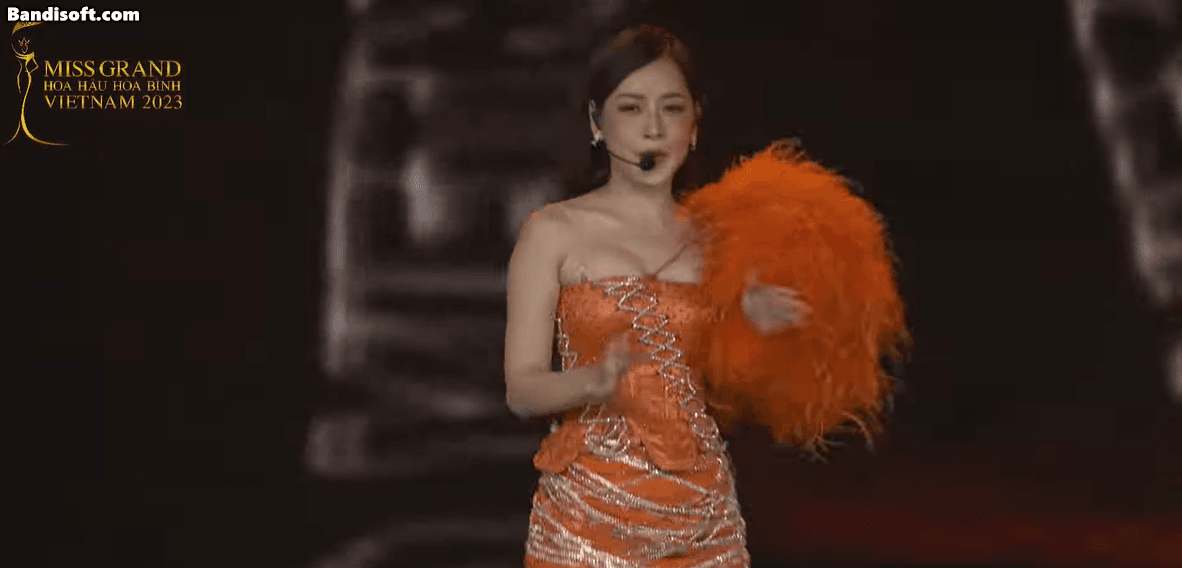 Chi Pu có sân khấu tái xuất ấn tượng tại Chung kết Miss Grand Vietnam 2023, fan Trung lẫn fan Việt cổ vũ nhiệt liệt! - Ảnh 2.