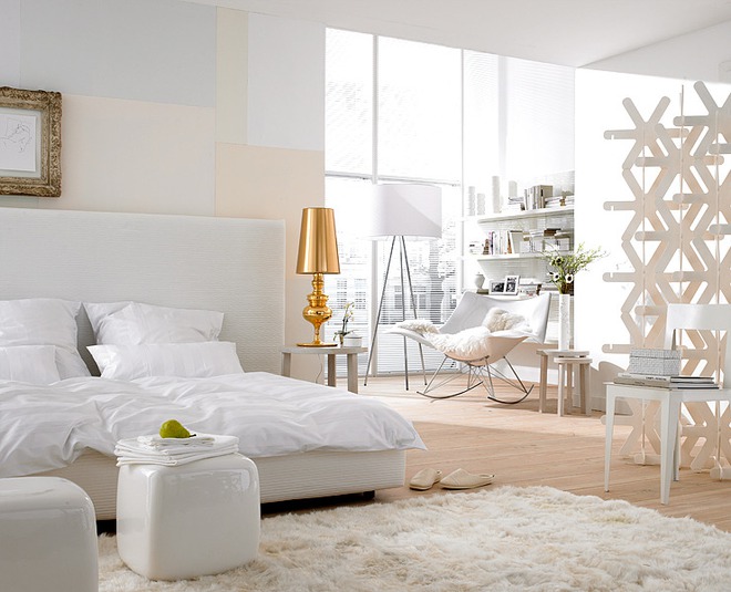 Phòng ngủ trắng với những thiết kế đơn giản nhưng hấp dẫn - Ảnh 10.