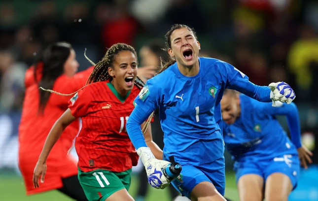 Tuyển nữ Morocco theo chân đội tuyển nam, viết chuyện cổ tích ở World Cup nữ 2023 - Ảnh 1.