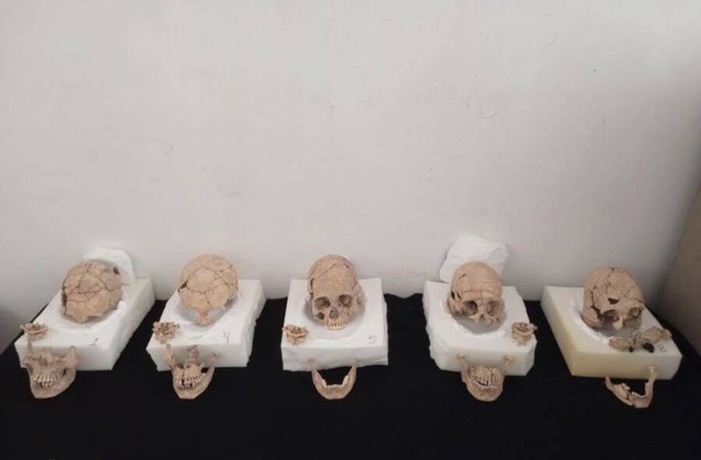 Các nhà khảo cổ ở Mexico phát hiện 13 hộp sọ bí ẩn dưới chân kim tự tháp Maya