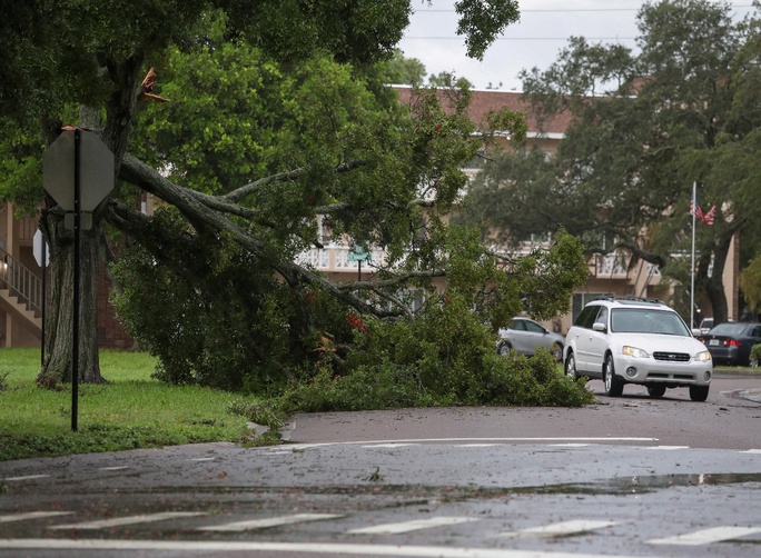 Florida – Mỹ: Đường phố ngập nước, lũ ngập nhà do bão Idalia