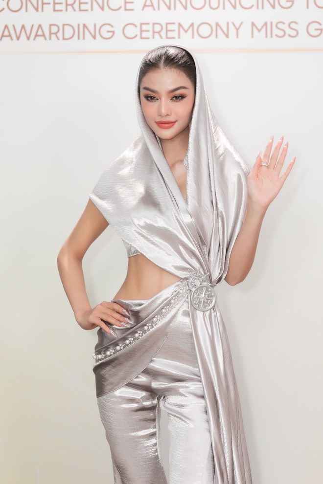 Vũ trụ mỹ nhân đổ bộ Miss Grand Vietnam: Thiên Ân - Thùy Tiên đọ sắc căng đét, Phương Nhi gợi cảm nổi bật - Ảnh 9.