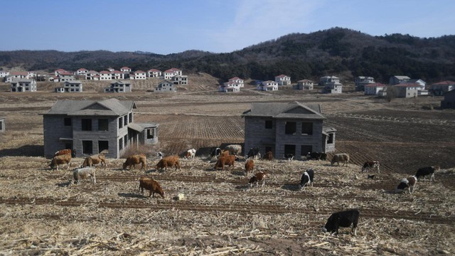 Khủng hoảng bão hòa, hàng loạt bất động sản triệu NDT bị bỏ hoang ở Trung Quốc