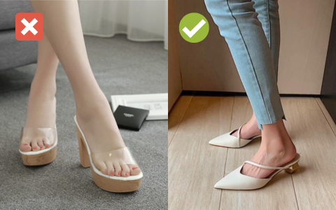 3 mẫu gi&agrave;y n&agrave;ng ch&acirc;n to n&ecirc;n tr&aacute;nh - Ảnh 1.