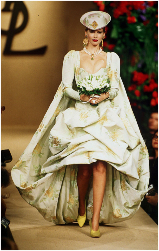 NTK Yves Saint Laurent và 11 mẫu váy cưới mang tính biểu tượng - Ảnh 5.