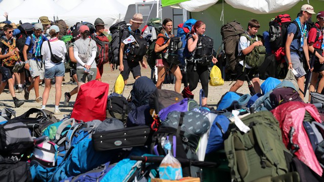 Hàn Quốc sơ tán hàng nghìn người tham dự trại hướng đạo thế giới trước bão Khanun - Ảnh 3.