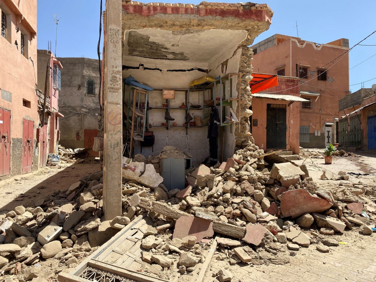 Morocco tăng cường hoạt động cứu hộ động đất