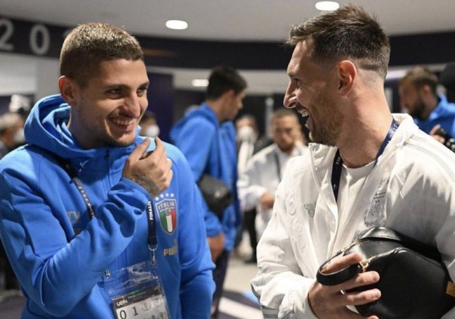 Verratti được giải thoát khỏi PSG, Messi đăng thông điệp chúc mừng - Ảnh 1.