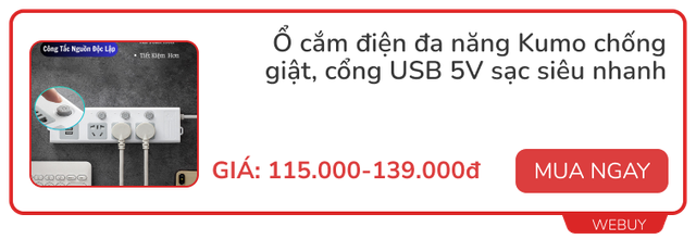 3 loại ổ cắm giúp phòng ngừa tai nạn không đáng có từ điện, giá chỉ từ 115.000đ - Ảnh 4.