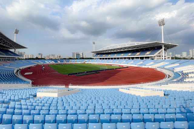 Sân Mỹ Đình có diện mạo mới, sẵn sàng cho trận đấu giữa Hà Nội FC vs Pohang Steelers - Ảnh 9.