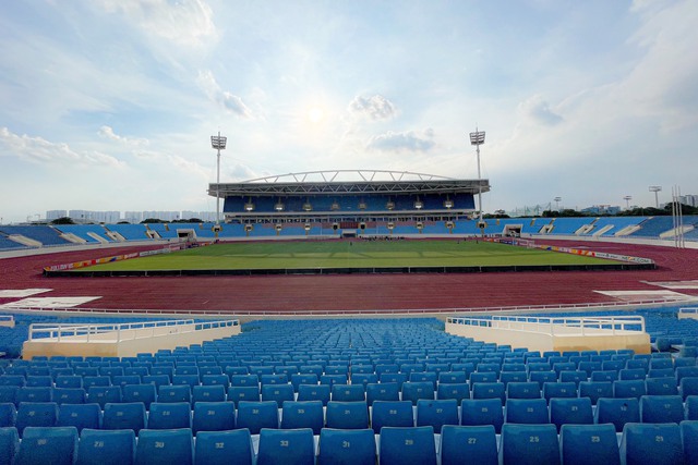 Sân Mỹ Đình có diện mạo mới, sẵn sàng cho trận đấu giữa Hà Nội FC vs Pohang Steelers - Ảnh 3. Sân Mỹ Đình có diện mạo mới, sẵn sàng cho trận đấu giữa Hà Nội FC vs Pohang Steelers - Ảnh 3.