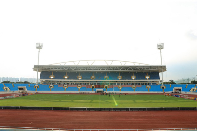 Sân Mỹ Đình có diện mạo mới, sẵn sàng cho trận đấu giữa Hà Nội FC vs Pohang Steelers - Ảnh 1.