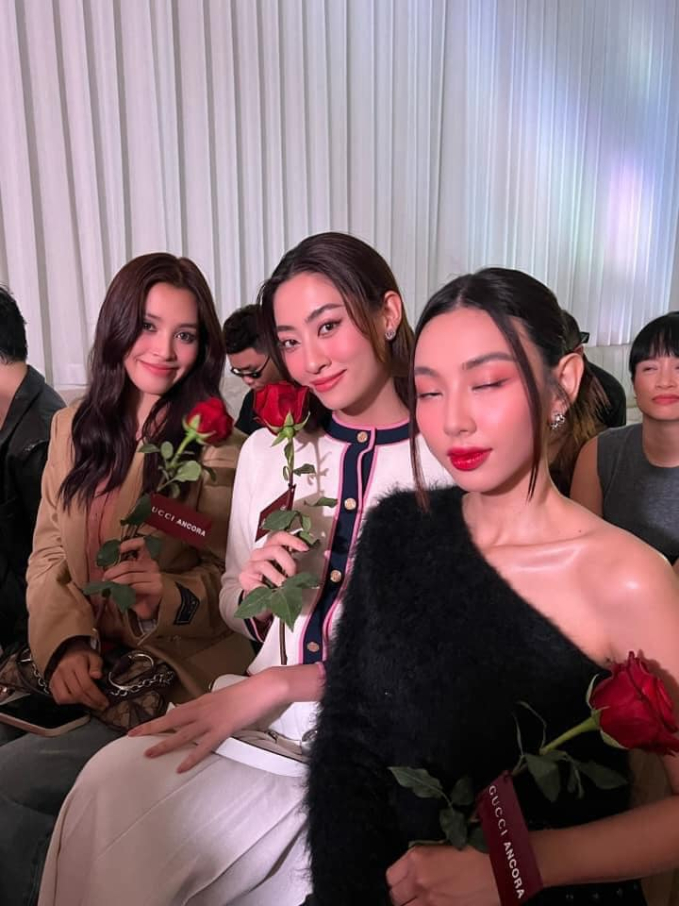 Khoe h&igrave;nh b&ecirc;n Th&ugrave;y Ti&ecirc;n v&agrave; Tiểu Vy, chiến thần chụp ảnh Lương Th&ugrave;y Linh tiếp tục d&igrave;m h&agrave;ng chị em - Ảnh 3.