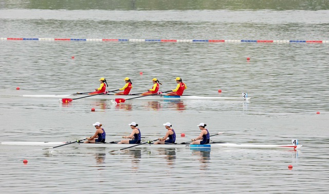 4 cô gái rowing xuất sắc mang về huy chương đầu tiên cho Đoàn Thể thao Việt Nam ở ASIAD 19 - Ảnh 3.