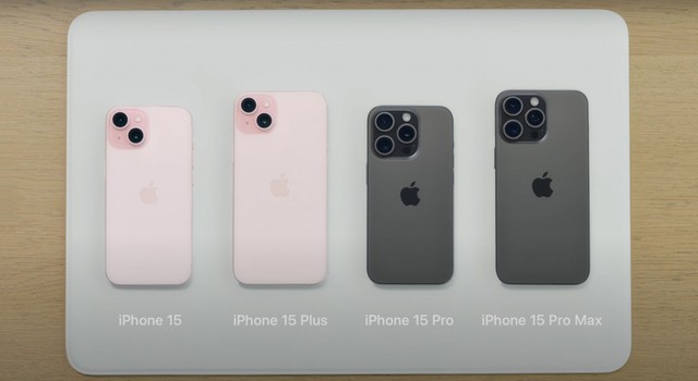 Nhìn vào bức ảnh này, Apple đang đặt ra câu đố cực kỳ khó: Bạn có phân biệt được từng mẫu iPhone 15 hay không? - Ảnh 3.