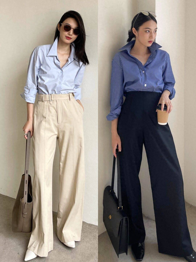Chiếc sơ mi cơ bản nhất tủ đồ m&ugrave;a h&egrave;, tiếp tục chiếm s&oacute;ng trong m&ugrave;a thu - đ&ocirc;ng năm nay - Ảnh 1.