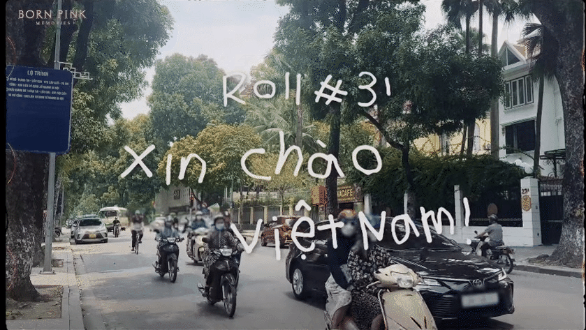 BLACKPINK đăng hậu trường tại Việt Nam: Rosé hét yêu Hà Nội, See Tình xuất hiện trên kênh 91 triệu người theo dõi - Ảnh 2.