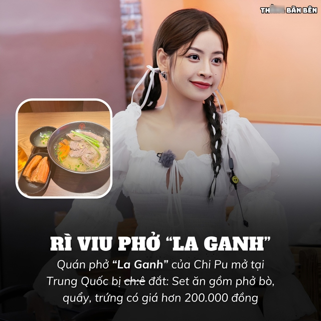 Xôn xao thông tin quán phở của Chi Pu bị chê đắt: 200k/bát phở với quẩy và trứng, dân mạng nói gì? - Ảnh 1.