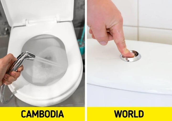 Những điều kỳ lạ ở nhà vệ sinh tại các nước trên thế giới