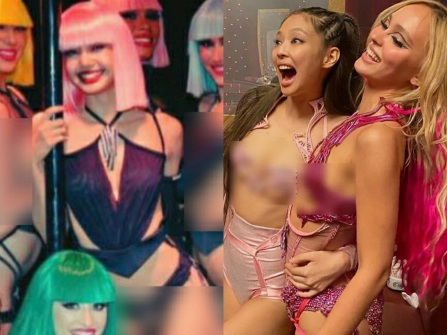 Lisa diện trang phục sexy chưa từng thấy khi diễn ở hộp đêm thoát y nhưng vẫn phải chào thua Jennie về độ táo bạo - Ảnh 2.