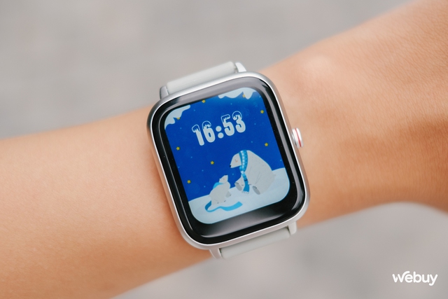 Smartwatch chính hãng giá 399.000 đồng: Thiết kế giống Apple Watch, khung viền nhôm, có loa/mic thoại, pin 7 ngày - Ảnh 2.