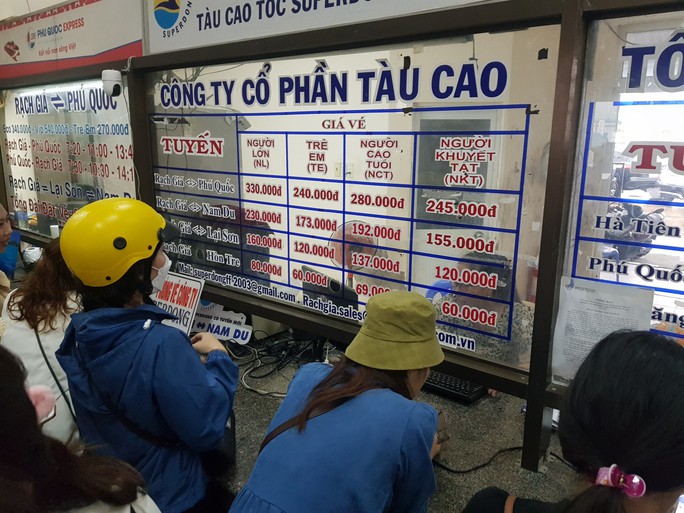 Thông báo mới về các chuyến tàu, phà đi Phú Quốc và các đảo ở Kiên Giang - Ảnh 1. Thông báo mới về các chuyến tàu, phà đi Phú Quốc và các đảo ở Kiên Giang - Ảnh 1.