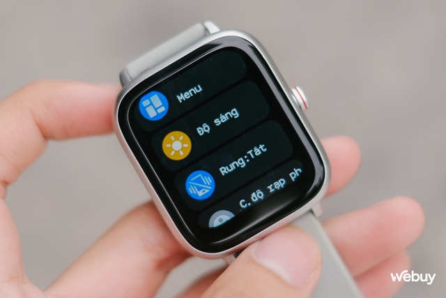Smartwatch chính hãng giá 399.000 đồng: Thiết kế giống Apple Watch, khung viền nhôm, có loa/mic thoại, pin 7 ngày - Ảnh 10.