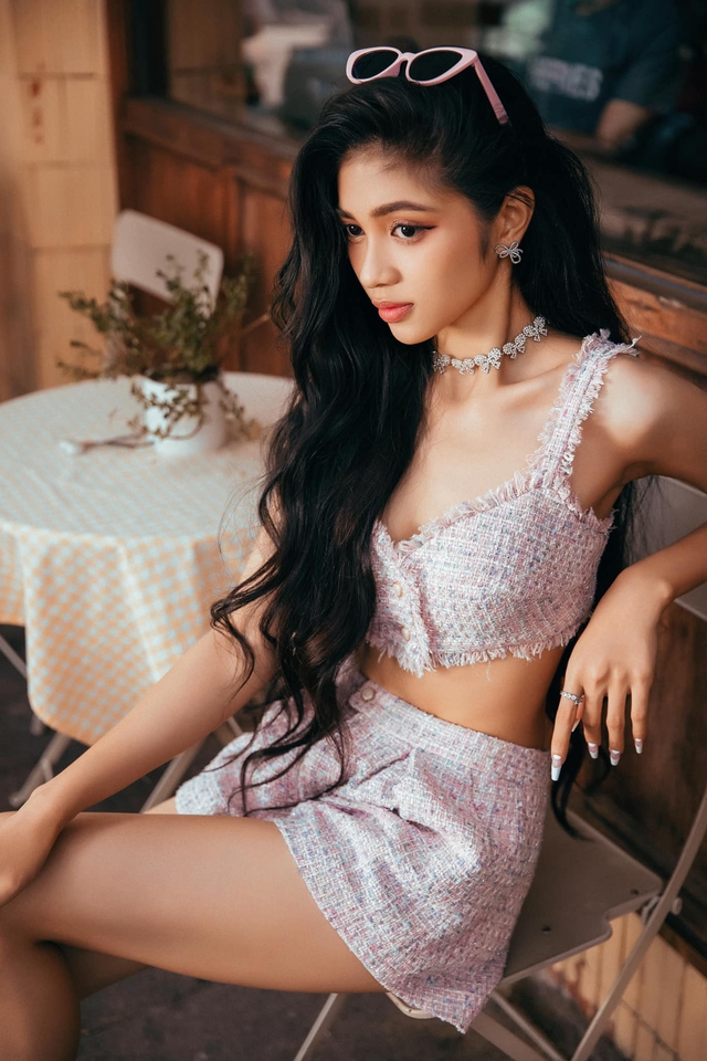 &Aacute; hậu Minh Ki&ecirc;n khoe cận visual trong loạt ảnh n&eacute;t căng, 1 chi tiết lột x&aacute;c r&otilde; rệt sau 2 th&aacute;ng đăng quang - Ảnh 5.