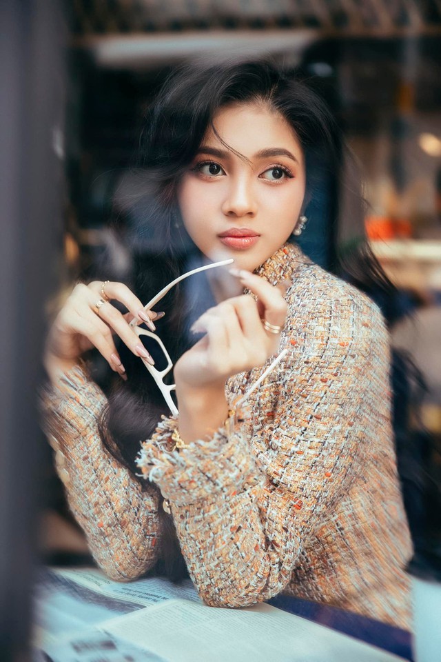 &Aacute; hậu Minh Ki&ecirc;n khoe cận visual trong loạt ảnh n&eacute;t căng, 1 chi tiết lột x&aacute;c r&otilde; rệt sau 2 th&aacute;ng đăng quang - Ảnh 2.