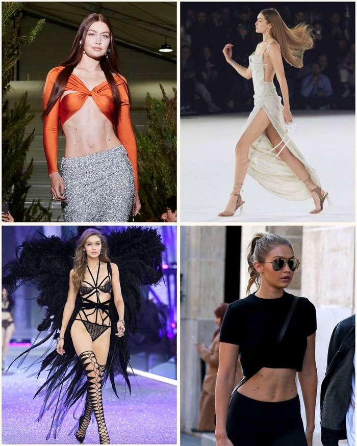 Số đo hình thể 4 “nepo baby” nổi tiếng: Gigi Hadid cao nhất, Kaia Gerber chỉ 49kg - Ảnh 2.