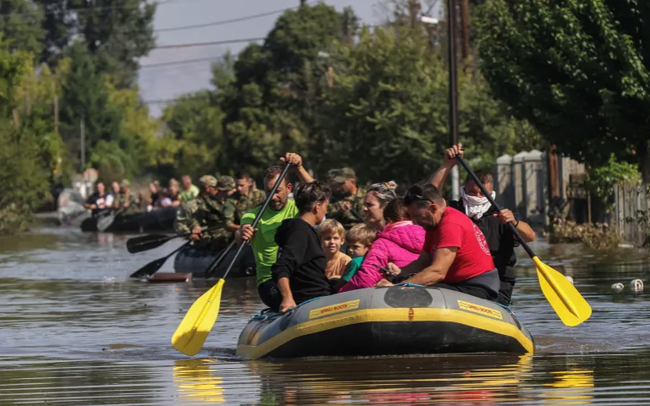 Số người tử vong do lũ lụt ở miền Trung Hy Lạp tăng lên 10 - Ảnh 1.
