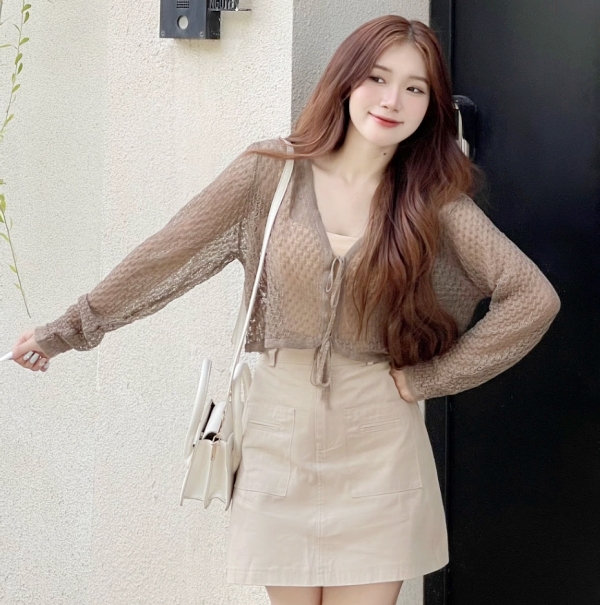 9 mẫu cardigan mỏng hợp với mùa Thu, nên sắm ngay trong dịp sale 9/9 - Ảnh 11.